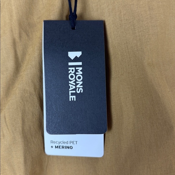 Mons Royale Merino Virage Pants Men's Size XXL Cumin NWT - Picture 4 of 9